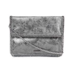 Torebki klasyczne damskie: Torebka w kolorze srebrnym – (D)38 x (S)32 cm