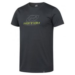 Hannah T-Shirt Męski Parnell Castlerock Xxl. Czarne t-shirty męskie Hannah, xxl, bez wzorów, sportowe, bez kołnierzyka. Za 99,00 zł.
