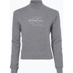 Bluzy damskie: Calvin Klein Jeans – Damska bluza nierozpinana, szary