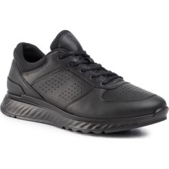 Sneakersy ECCO - Exostride M 83531401001 Black. Czarne sneakersy męskie ecco, na co dzień, bez wzorów, ze skóry, eleganckie, bez zapięcia. W wyprzedaży za 469,00 zł.