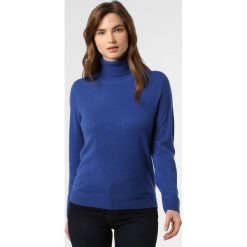 Franco Callegari - Sweter damski z czystego kaszmiru, niebieski. Niebieskie swetry damskie Franco Callegari, xl, bez wzorów, z kaszmiru, bez rękawów, bez kaptura. Za 399,95 zł.