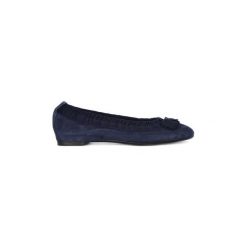 Baleriny damskie: Baleriny Frau CAMOSCIO BLU