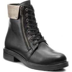 Botki damskie lity: Botki LANQIER - 41C349 Black/Gold