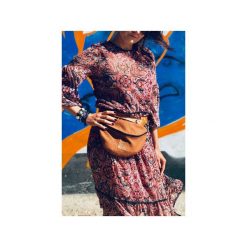 NERKA / TOREBKA MILI BELT BAG L - rudy brąz. Pomarańczowe nerki damskie Militu, bez wzorów, z bawełny, bez dodatków. Za 126,65 zł.