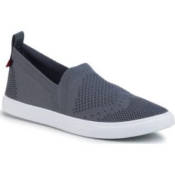Tenisówki BIG STAR - FF274A607 Grey. Szare półbuty damskie BIG STAR, bez wzorów, z gumy, bez zapięcia. Za 109,00 zł.