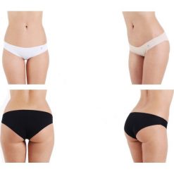 FIGI BEZSZWOWE PIERRE CARDIN 3PAK. Figi damskie Pierre Cardin, m, bez wzorów, z elastanu. Za 49,00 zł.