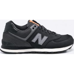 New Balance - Buty ML574GPG. Czarne buty skate męskie New Balance, z materiału, na sznurówki. W wyprzedaży za 239,90 zł.