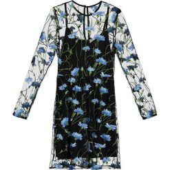 Sukienki: Warehouse BLOOM EMBROIDERED SKATER Sukienka koktajlowa blue