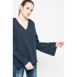 Vero Moda - Bluzka. Niebieskie bluzki damskie Vero Moda, na co dzień, s, bez wzorów, z poliesteru, casualowe, bez kołnierzyka, bez rękawów. W wyprzedaży za 19,90 zł.