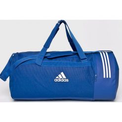 Adidas Performance - Torba. Niebieskie torebki sportowe damskie marki adidas Performance, w paski, z poliesteru, sportowe. W wyprzedaży za 149,90 zł.