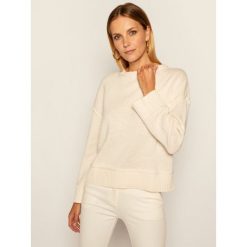 Sweter Marc O'Polo 008 6080 60523. Białe swetry damskie Marc O'Polo, m, bez wzorów, klasyczne, bez rękawów, bez kaptura. Za 599,00 zł.