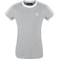 Bluzki damskie: Adidas 3 Stripes T-Shirt Koszulka damska jasnoszary/biały