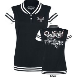 Bluzki, topy, tuniki: Rock Rebel by EMP School Day Koszulka damska czarny