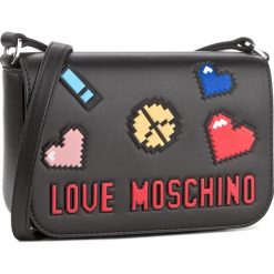 Torebka LOVE MOSCHINO - JC4069PP15LH0000 Nero. Czarne listonoszki damskie marki Love Moschino. W wyprzedaży za 519,00 zł.