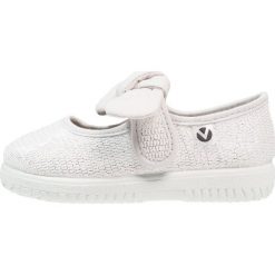 Victoria Shoes LUREX Baleriny z zapięciem plata. Szare baleriny dziewczęce marki Victoria Shoes, z materiału. Za 129,00 zł.