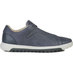 Geox Nexside Tenisówki Niebieski. Niebieskie trampki męskie Geox, ze skóry. Za 619,95 zł.