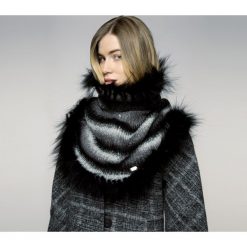 Komin damski 85-9F-001-8. Szare kominy damskie marki Wittchen, z dzianiny. Za 229,00 zł.