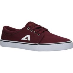 Burgundowe trampki sznurowane american lh-18-21. Czerwone trampki i tenisówki damskie American, bez wzorów, z materiału, na sznurówki. Za 79,99 zł.