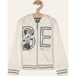 Blukids - Bluza dziecięca 98-134 cm. Białe bluzy dziewczęce Blukids, z nadrukiem, z bawełny. W wyprzedaży za 69,90 zł.