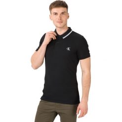 Calvin Klein Essentials Polo Koszulka Czarny. Czarne podkoszulki męskie Calvin Klein, xxl, bez wzorów, z elastanu, bez rękawów. Za 290,95 zł.