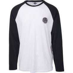 Rip Curl T-shirt męski Original Raglan Ls Tee L biały. Białe koszulki męskie Rip Curl, m, bez wzorów, bez kołnierzyka, z długim rękawem, długie. Za 167,00 zł.