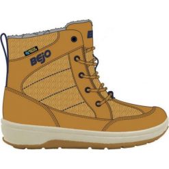Buciki niemowlęce: BEJO Obuwie Zimowe Dziecięce Suomi Teen Mustard/Navy r. 32