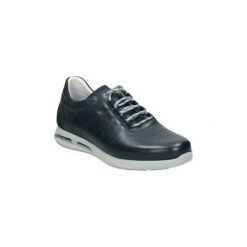 Derby Fluchos F0555. Niebieskie półbuty męskie Fluchos, bez wzorów, bez zapięcia. Za 527,60 zł.