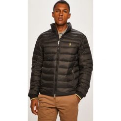 Polo Ralph Lauren - Kurtka puchowa. Czarne płaszcze męskie Polo Ralph Lauren, s, bez wzorów, z poliesteru, krótkie, bez kaptura. W wyprzedaży za 1049,00 zł.