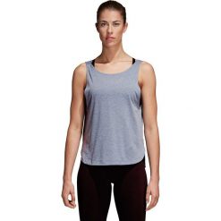Bluzki asymetryczne: Adidas Koszulka damska Prime Low Back niebieska r. S (CD3094 )
