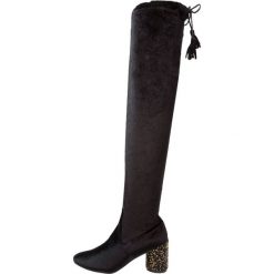 Buty zimowe damskie: BEBO BHINE Muszkieterki black