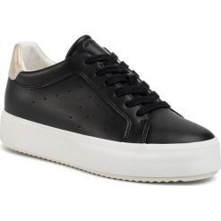 Sneakersy GEOX - D Blomiee H.B D02DZB 054AJ C9258 Black/Lt Gold. Czarne sneakersy damskie Geox, ze skóry ekologicznej. W wyprzedaży za 269,00 zł.