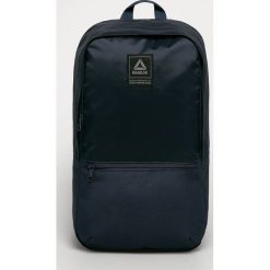 Reebok - Plecak. Niebieskie plecaki męskie Reebok, bez wzorów, z poliesteru. W wyprzedaży za 79,90 zł.