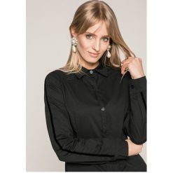 Answear - Koszula. Szare koszule damskie marki ANSWEAR, w paski, z materiału, średnie. W wyprzedaży za 69,90 zł.