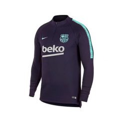 Nike Koszulka piłkarska FC Barcelona Dry Squad, MĘŻCZYŹNI 894316-525 | NIEBIESKI M. Niebieskie koszulki męskie Nike, m, bez wzorów, bez kołnierzyka, bez rękawów. Za 331,36 zł.