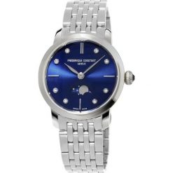 ZEGAREK FREDERIQUE CONSTANT SLIMLINE MOONPHASE FC-206ND1S26B. Szare zegarki męskie marki FREDERIC CONSTANT. Za 4099,00 zł.