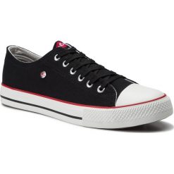 Trampki LEE COOPER - Low Cut 3-A LCW-19-530-013 Black. Czarne półbuty męskie Lee Cooper, bez wzorów, z gumy, bez zapięcia. Za 99,99 zł.