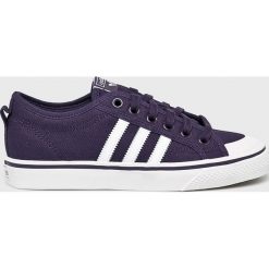 Adidas Originals - Buty Nizza. Fioletowe buty sportowe damskie adidas Originals, bez wzorów, ze skóry, sportowe. W wyprzedaży za 179,90 zł.