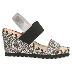 Desigual Sandały Damskie Ibiza Save The Que 40 Czarny. Czarne sandały damskie marki Desigual. W wyprzedaży za 269,00 zł.