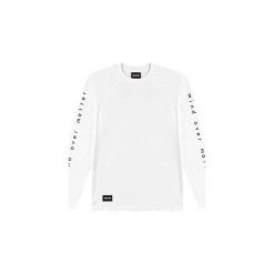 WHITE LONGSLEEVE. Białe bluzki damskie marki MAJORS, s, bez wzorów, z bawełny, bez kołnierzyka, bez rękawów. Za 140,00 zł.