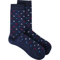 Skarpety SAWK000115. Niebieskie skarpetki męskie Giacomo Conti, bez wzorów. Za 29,00 zł.