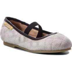 Baleriny GUESS - FIMEL3 LEA02 040G. Szare baleriny damskie zamszowe marki Guess, z aplikacjami. Za 239,00 zł.