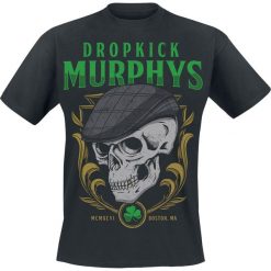T-shirty męskie: Dropkick Murphys Skelly Skull T-Shirt czarny