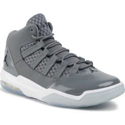 Buty NIKE - Jordan Max Aura AQ9084 010 Cool Grey/Black/White/Clear. Szare buty sportowe męskie Nike, na co dzień, bez wzorów, ze skóry ekologicznej, bez zapięcia. W wyprzedaży za 399,00 zł.