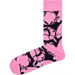 Happy Socks Pink Panther Pink-A-Boo Skarpetki Różowy. Różowe skarpetki męskie Happy Socks, bez wzorów, z elastanu. Za 68,95 zł.