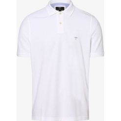 Fynch-Hatton - Męska koszulka polo, biały. Białe koszulki męskie Fynch-Hatton, m, bez wzorów, z bawełny, bez rękawów. Za 179,95 zł.