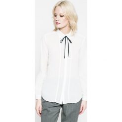 Tommy Hilfiger - Koszula. Białe koszule body damskie marki TOMMY HILFIGER, s, z poliesteru, eleganckie. W wyprzedaży za 199,90 zł.