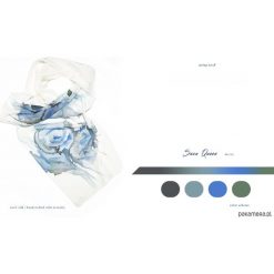 Apaszki damskie: Szal Jedwabny – Snow Queen