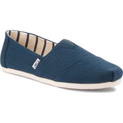 Półbuty TOMS - Classic 10011704 Majolica Blue. Niebieskie półbuty męskie Toms, na co dzień, bez wzorów, ze skóry, bez zapięcia. W wyprzedaży za 129,00 zł.