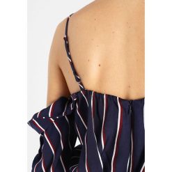 Bluzki asymetryczne: Bardot PALOMA Bluzka navy/red
