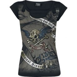 Alchemy England Varese Cursed Koszulka damska czarny. Czarne t-shirty damskie marki Alchemy England, l, z nadrukiem. Za 94,90 zł.